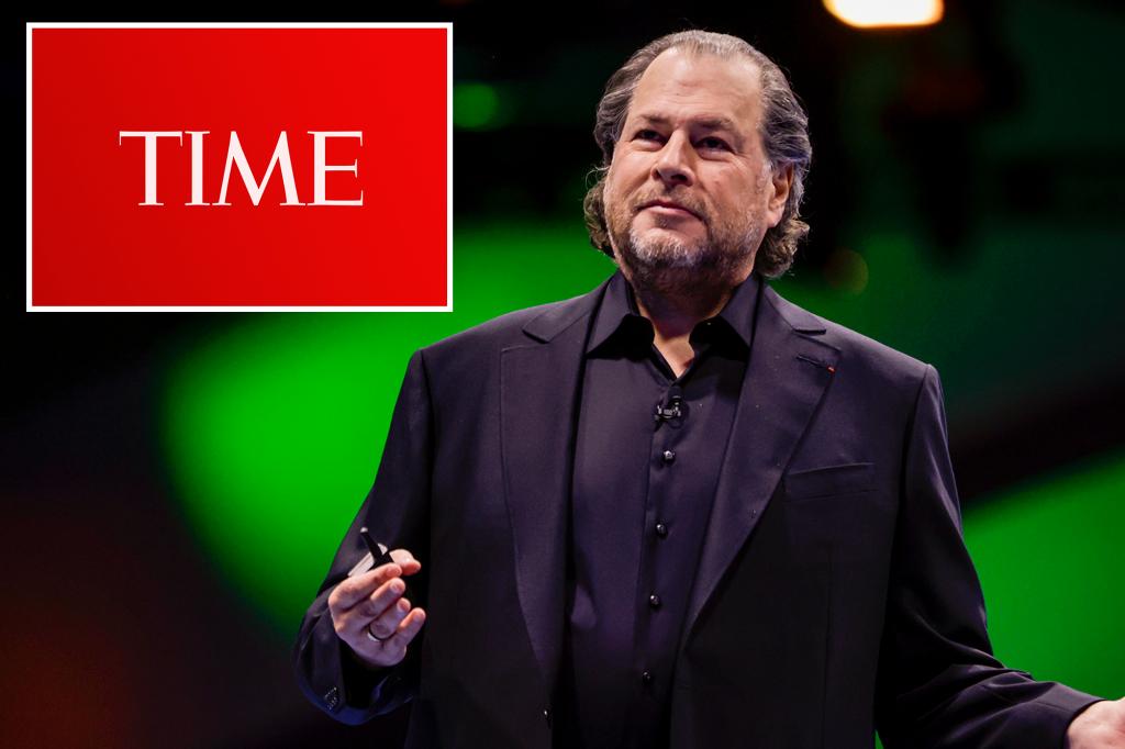 Marc Benioff in talks to sell Time magazine to Greek media giant Antenna Group: report